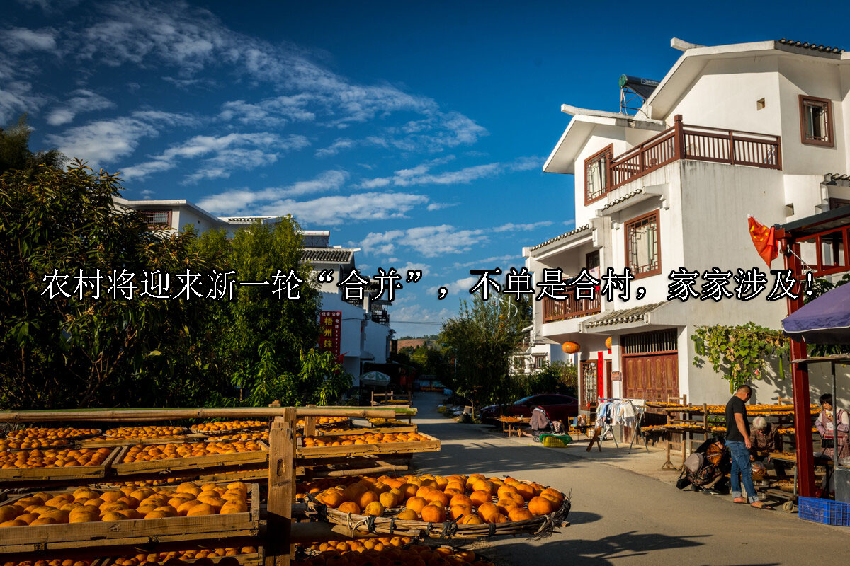 1718344675-农村将迎来新一轮“合并”,不单是合村,家家涉及!