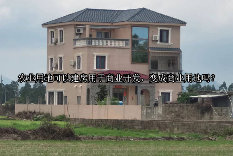 1734314800-农业用地可以建房用于商业开发,变成商业用地吗?