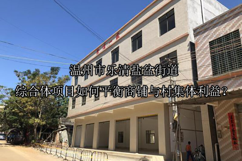 1748491179-温州市乐清盐盆街道综合体项目如何平衡商铺与村集体利益?