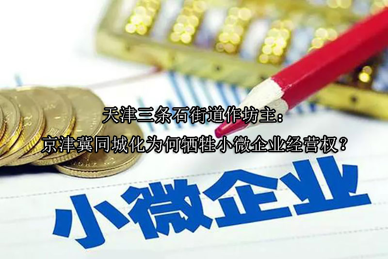 1748932458-天津三条石街道作坊主:京津冀同城化为何牺牲小微企业经营权?